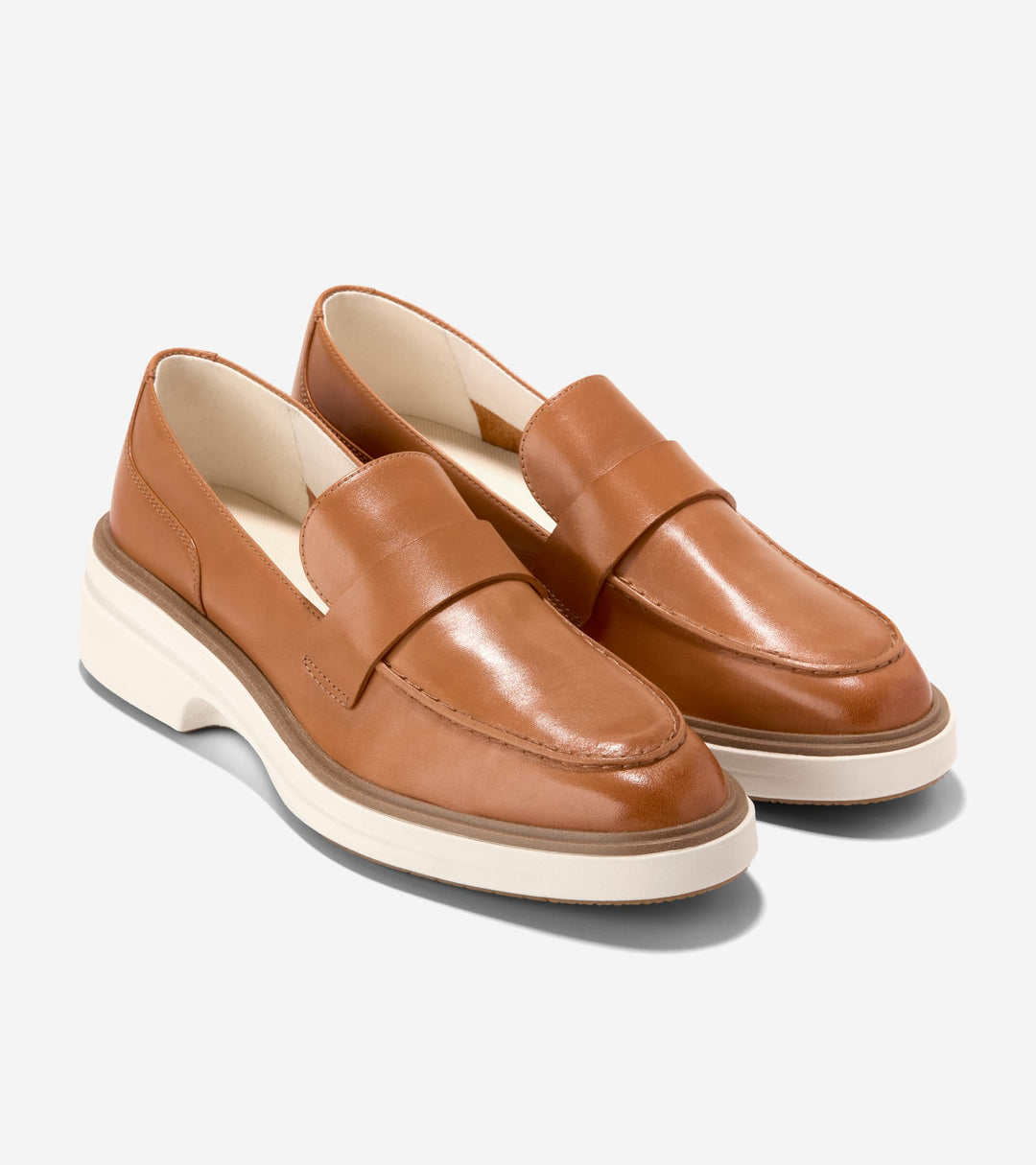 W37018:CH DK CARAMEL LEATHER