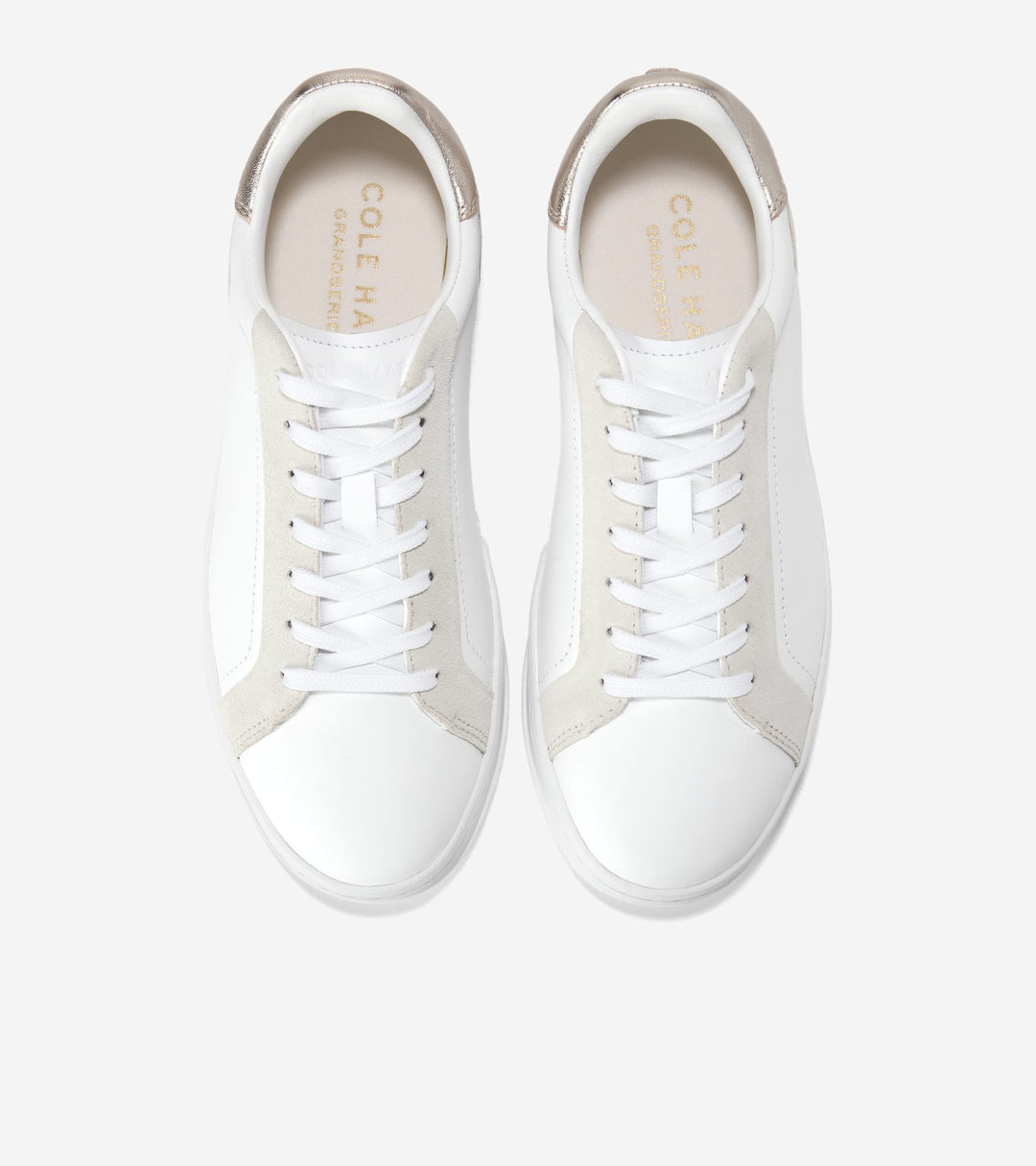 W33385:WHITE/SILVER BIRCH SUEDE/GOLD METALLIC/WHITE