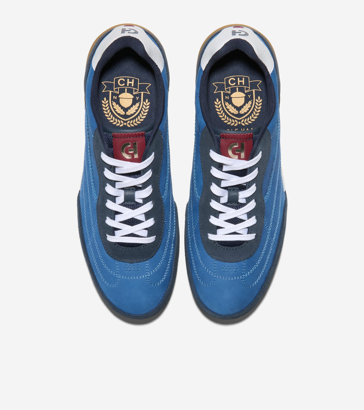 C44812:TRUE BLUE NUBUCK / NAVY BLAZER SUEDE / WHITE