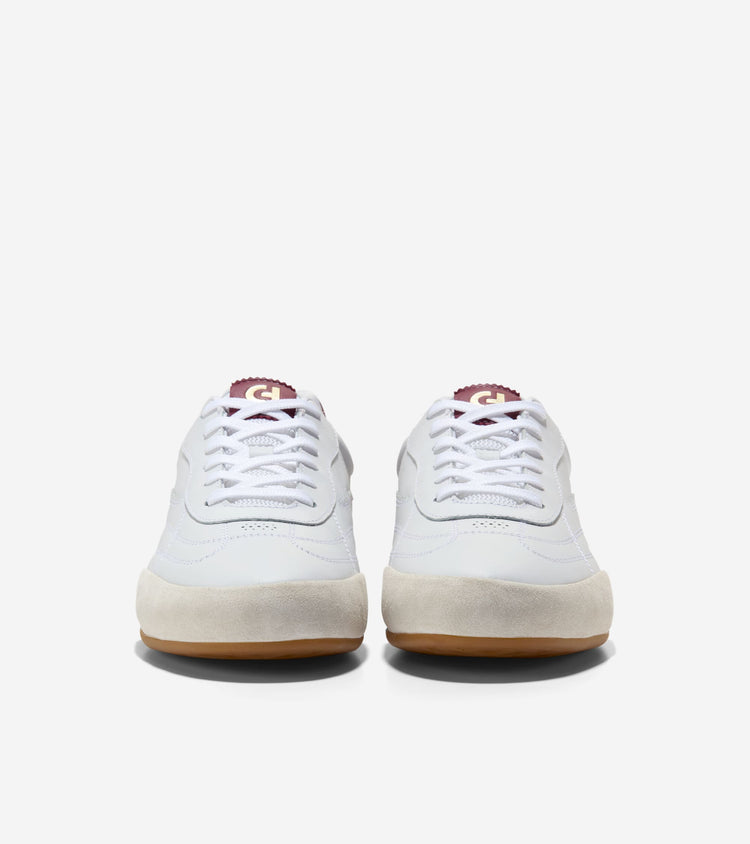 C44870:WHITE / CH CLARET / WHITE