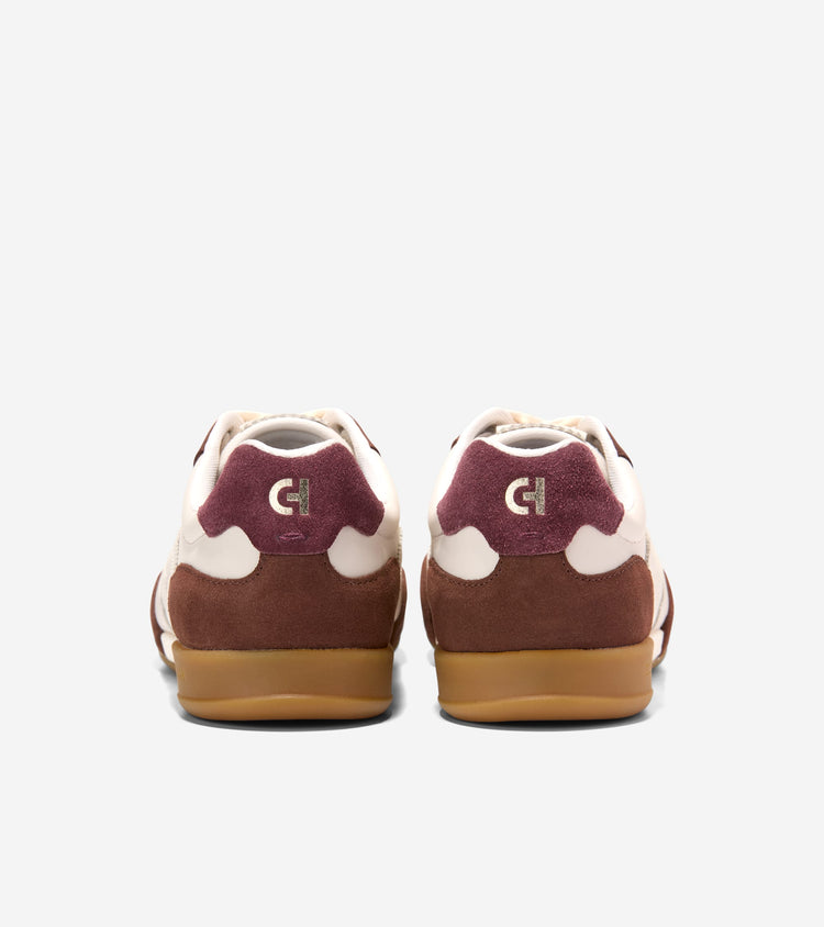W37534:IVORY LEATHER / FONDUE FUDGE / CH BLOODSTONE SUEDE