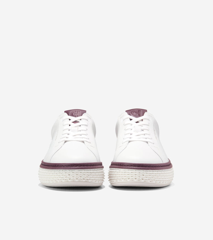 W36151:WHITE LTHR / CH BLACK GARNET LTHR