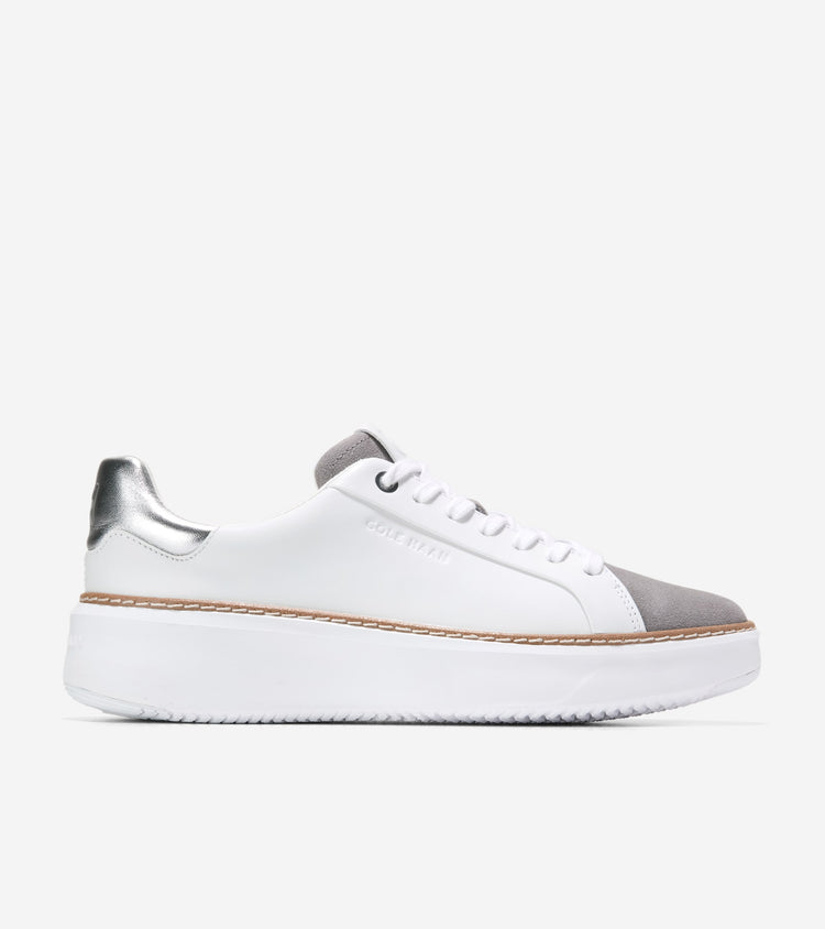 W33828:WHITE LTR/FROST GRAY SDE/SILVER METALLIC LTR