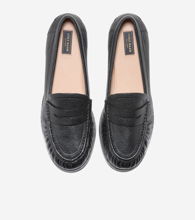 W37324:BLACK TUMBLED LEATHER