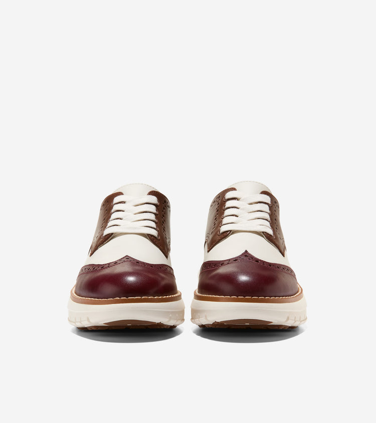 W37408:CH BLOODSTONE / FONDUE FUDGE / IVORY LEATHER