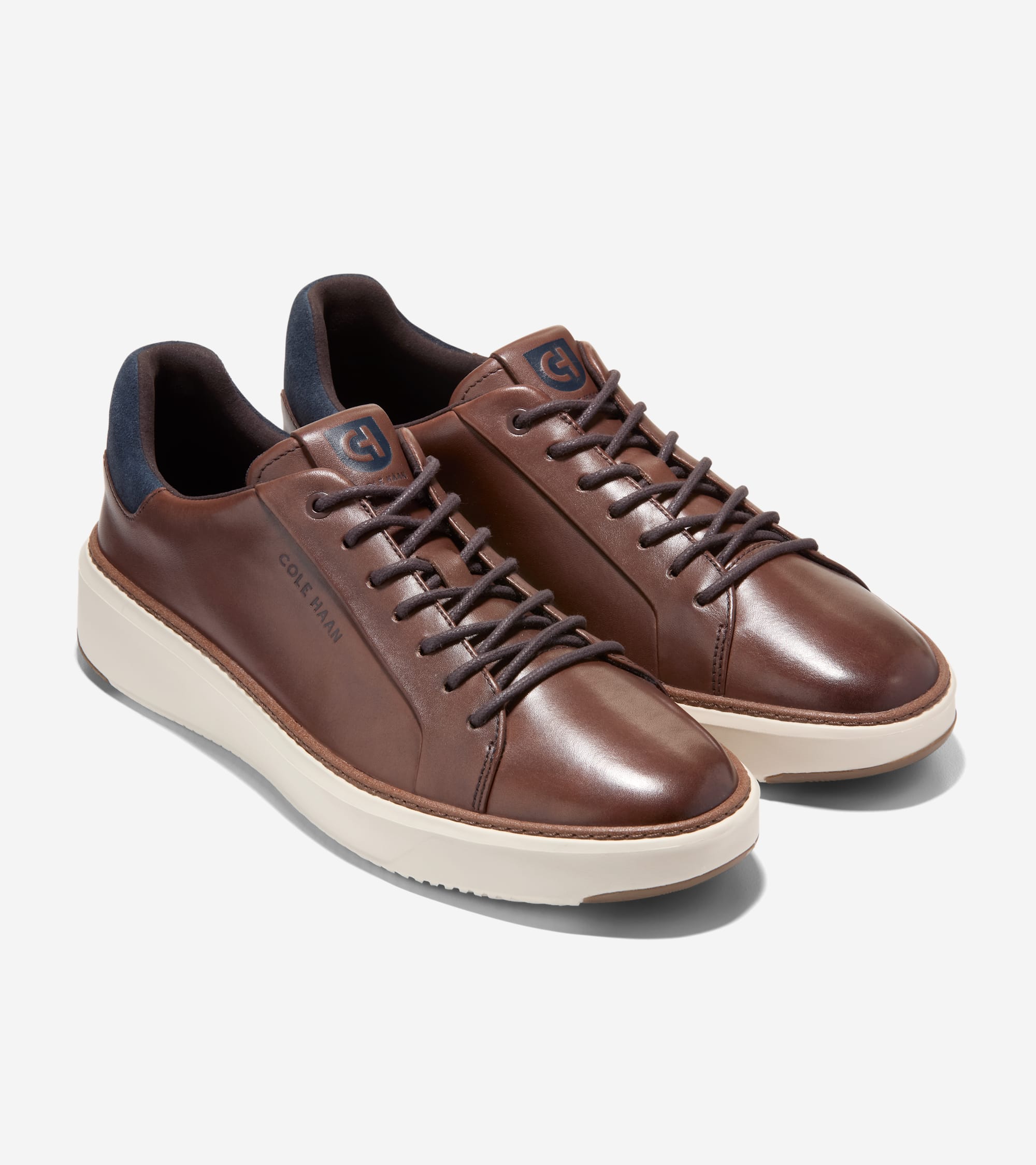 C45103:CH CHESTNUT / NAVY BLAZER / IVORY