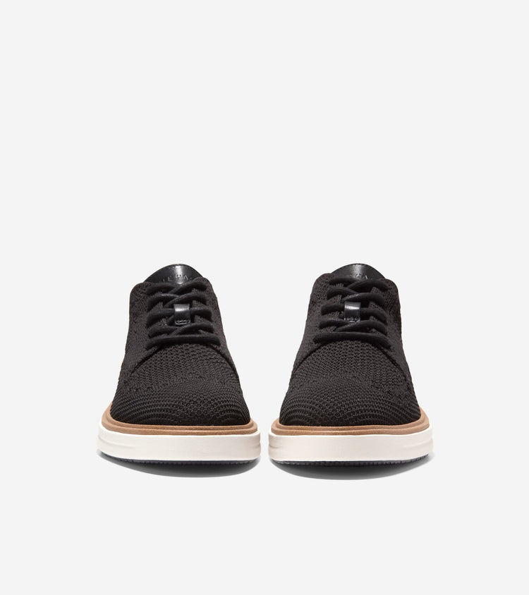 W36983:BLACK STITCHLITE / LTHR