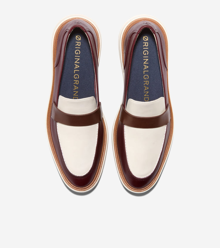 W37623:CH BLOODSTONE / FONDUE FUDGE / IVORY LEATHER