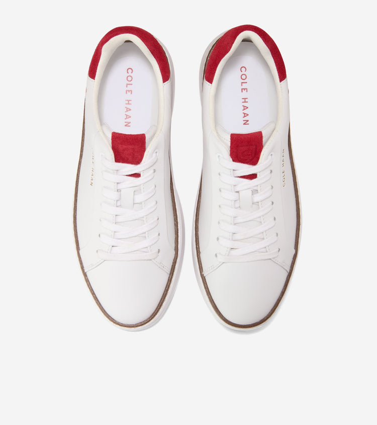 W34767:WHITE/RIO RED SUEDE/LNY