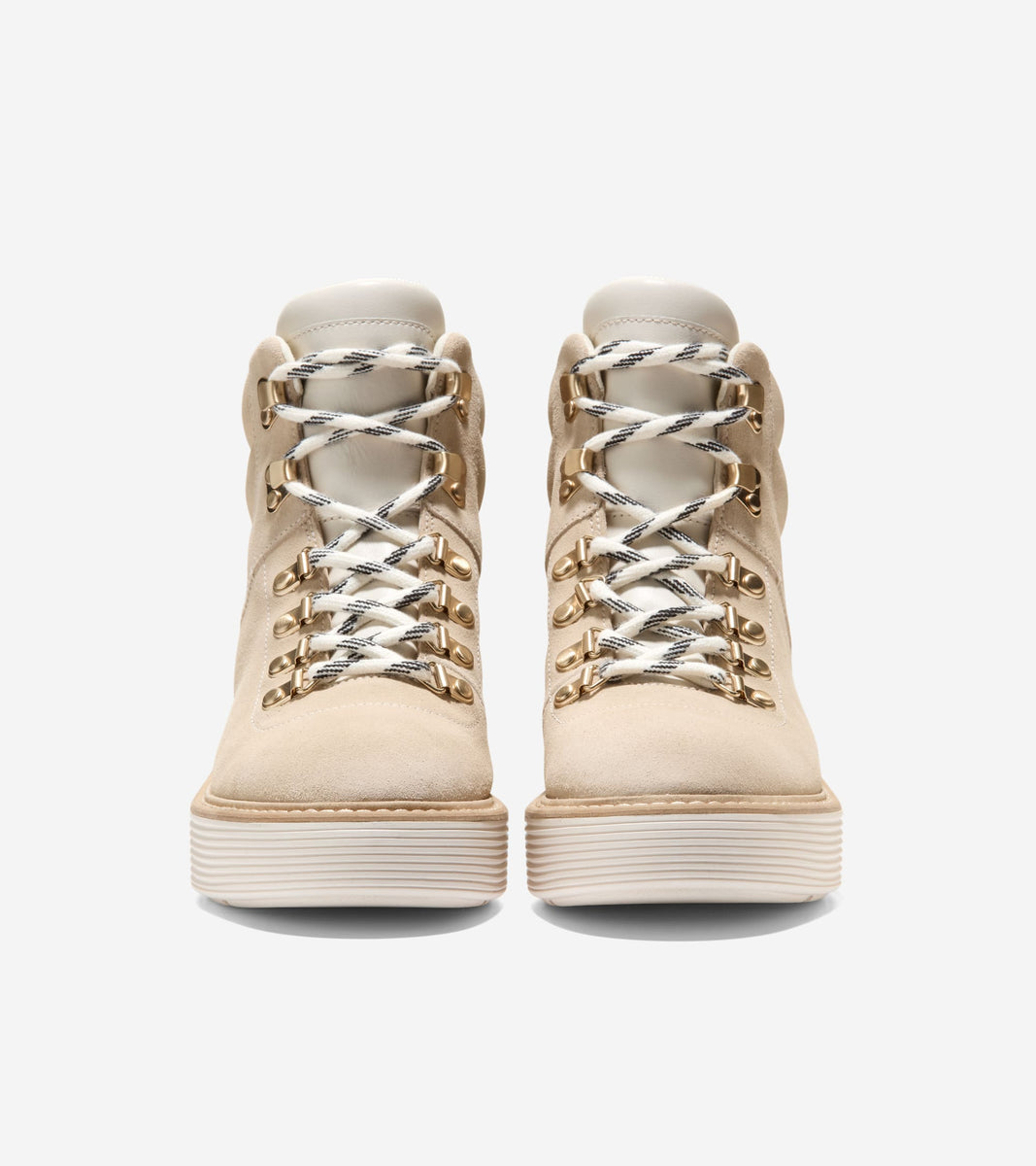 W36252:IVORY WP LTHR/CH OAT WP SUEDE
