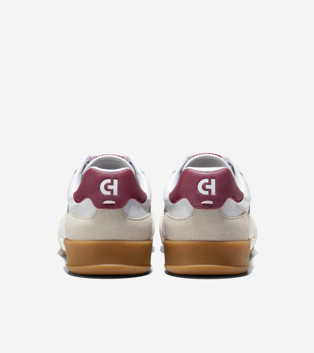 C44870:WHITE / CH CLARET / WHITE