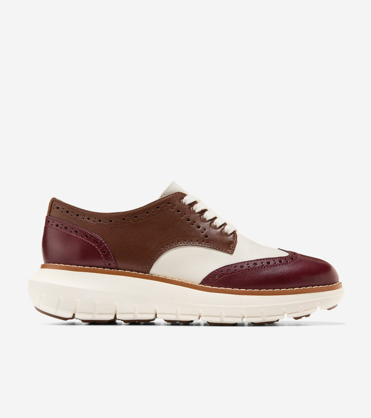 W37408:CH BLOODSTONE / FONDUE FUDGE / IVORY LEATHER