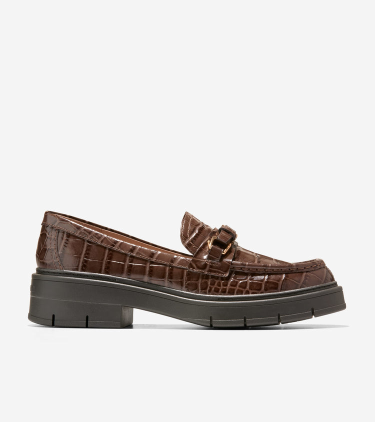 W37311:FONDUE FUDGE CROC PRINT LEATHER