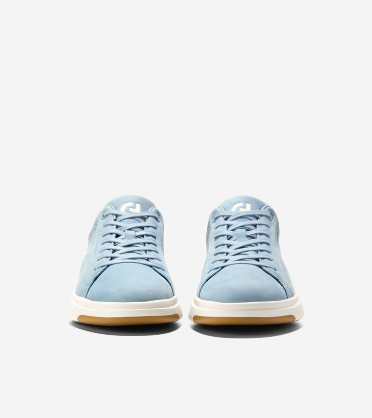 C43971:DUSTY BLUE NUBUCK / IVORY / IVORY