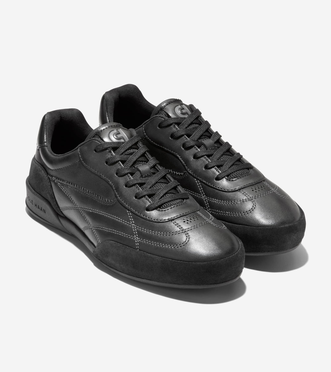 C44717:BLACK / GRAY PINSTRIPE / BLACK