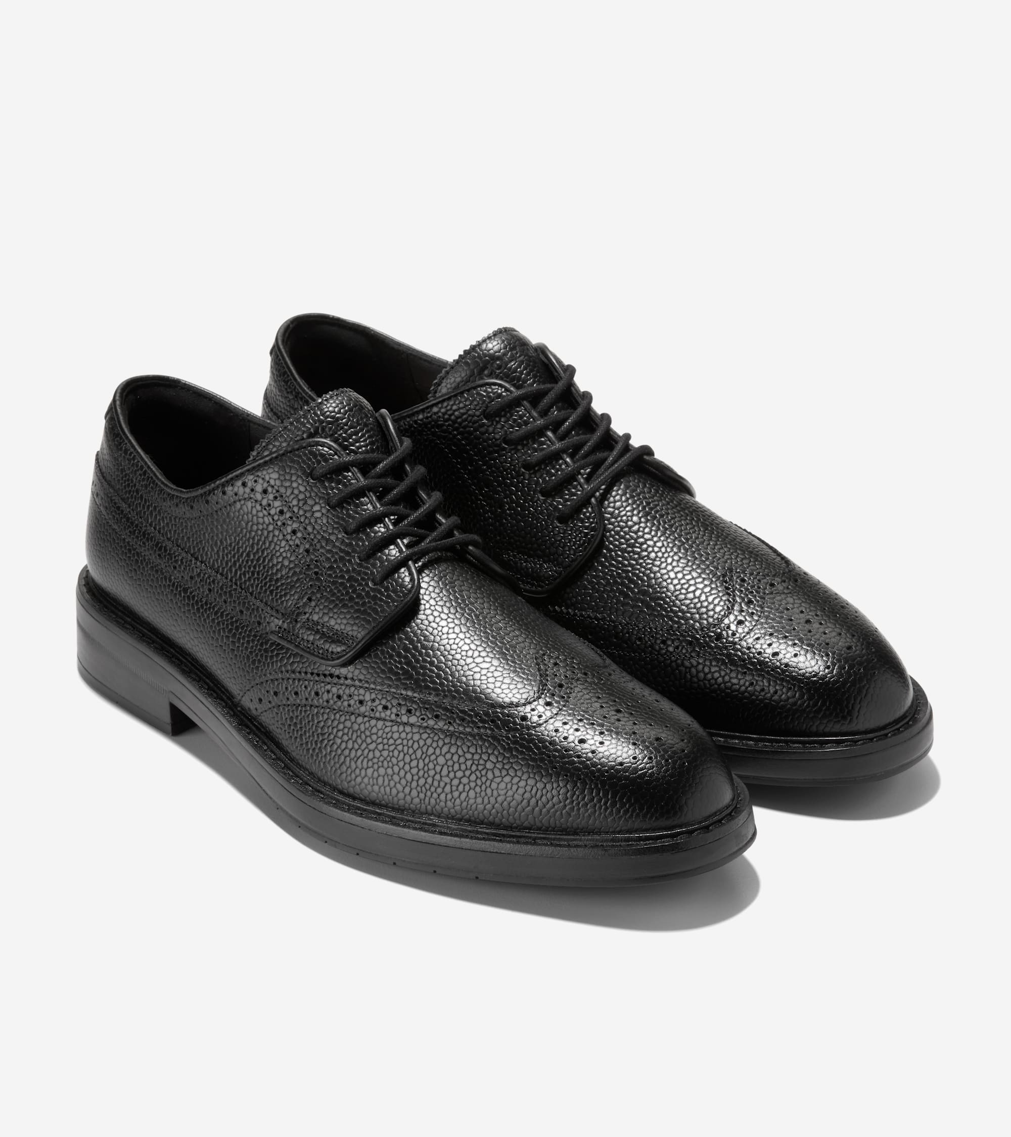 C41495:BLACK SCOTCH GRAIN / BLACK