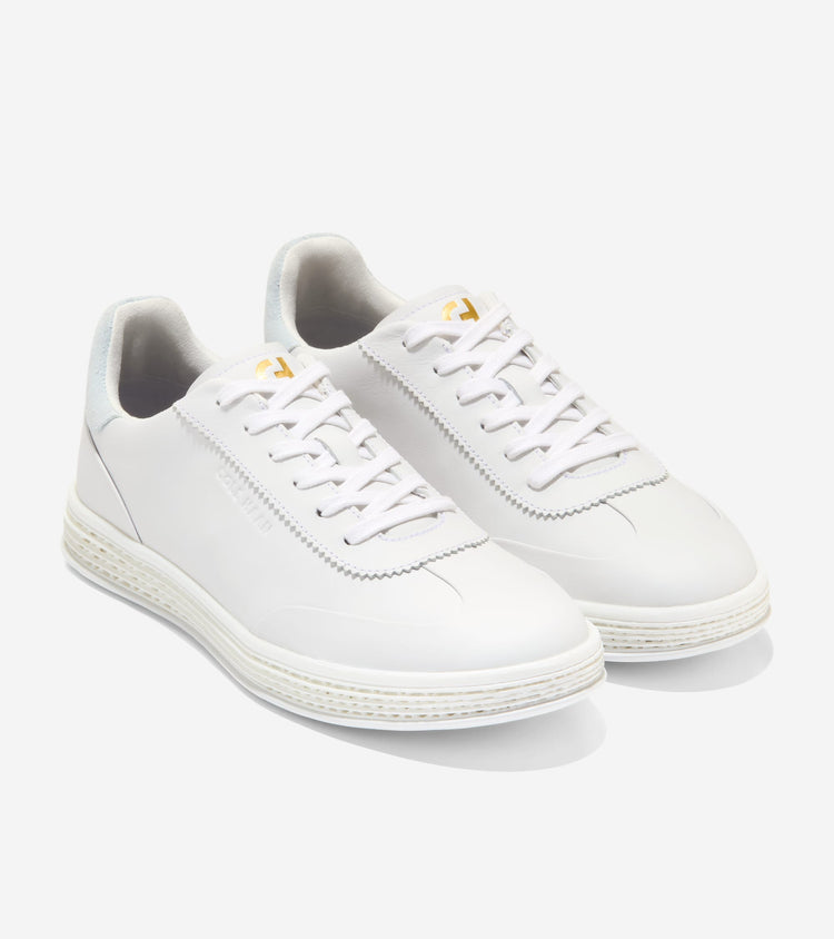 W37840:WHITE / BALLAD BLUE SUEDE
