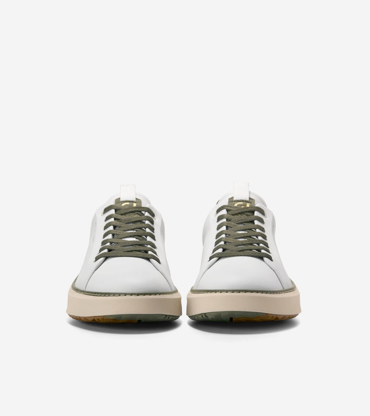 C42386:WHITE / DUSTY OLIVE SUEDE / ANGORA WP