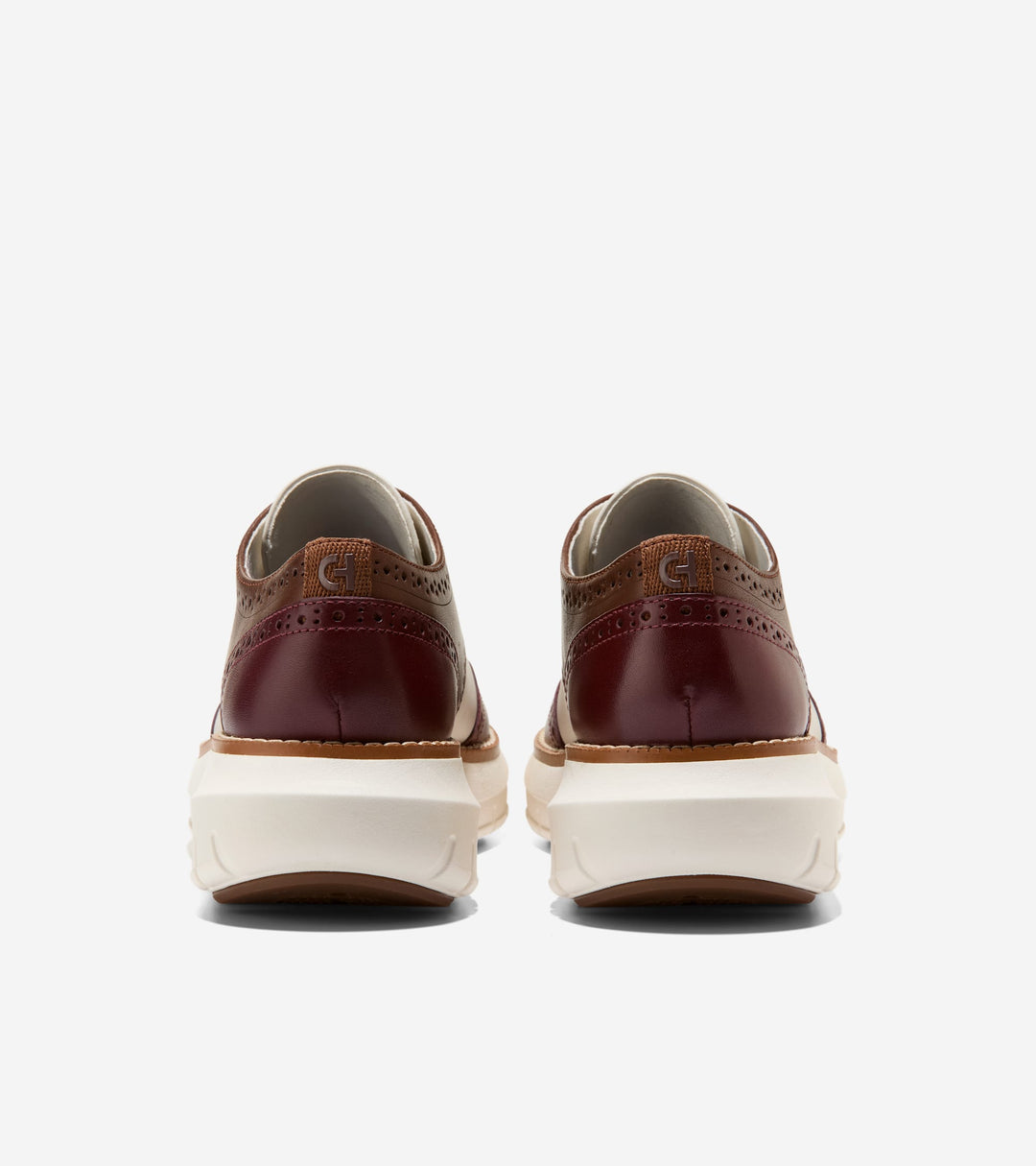 W37408:CH BLOODSTONE / FONDUE FUDGE / IVORY LEATHER
