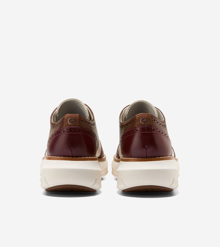 W37408:CH BLOODSTONE / FONDUE FUDGE / IVORY LEATHER