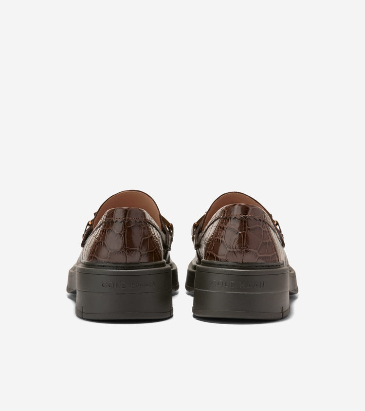 W37311:FONDUE FUDGE CROC PRINT LEATHER