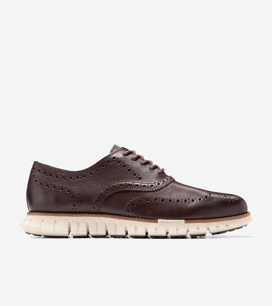 美品★COLE HAAN ZERØGRAND ダークブラウン Buy Cole Haan Men Brown ZERØGRAND Wingtip Oxford - NNNOW.com