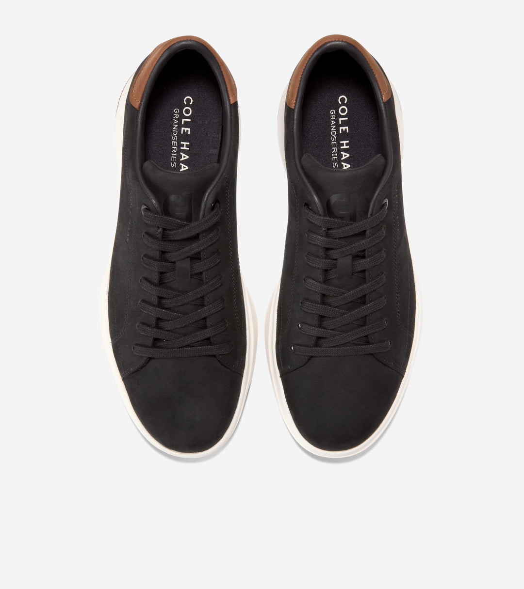 C42750:BLACK NUBUCK / BRITISH TAN / IVORY