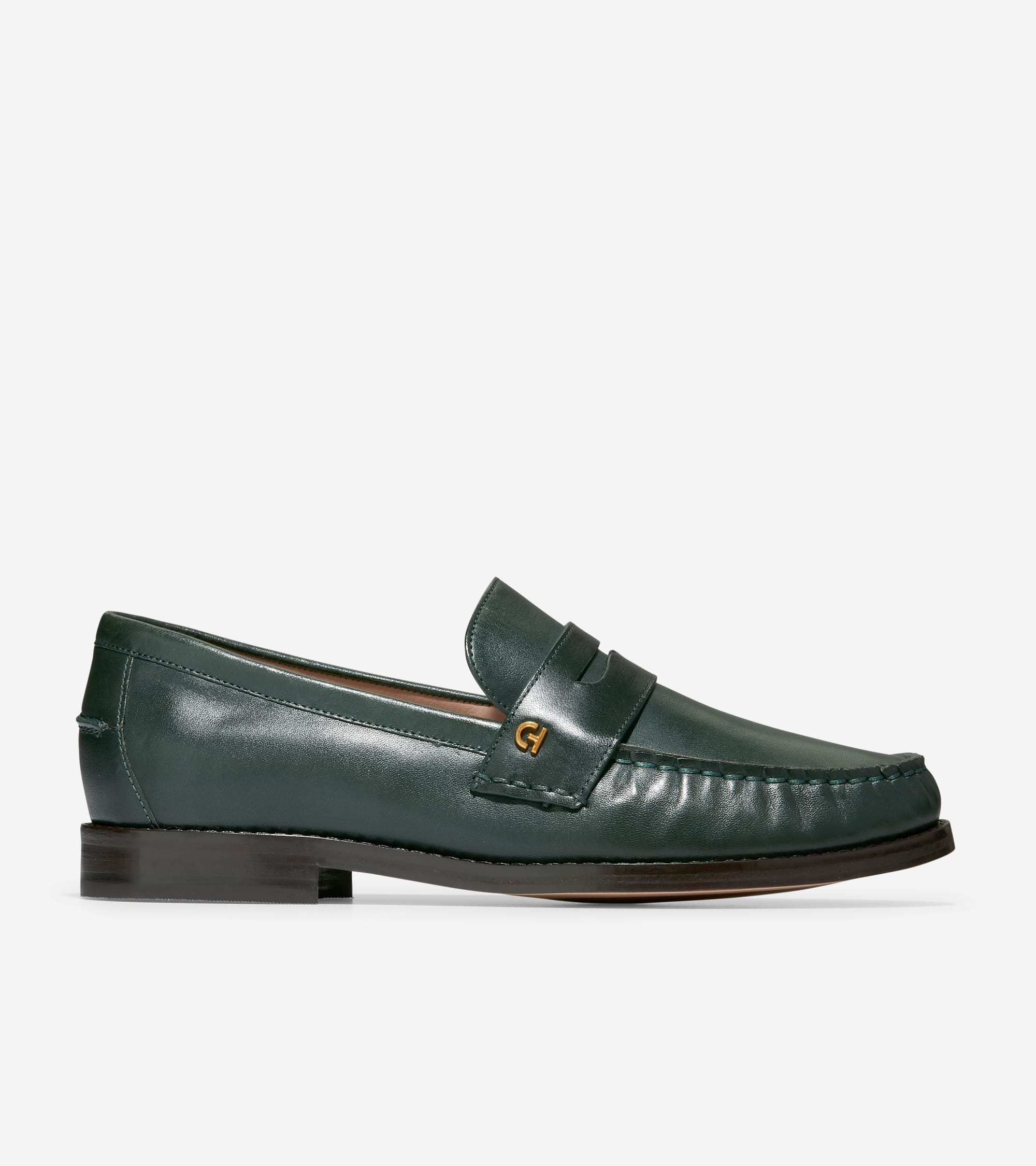 試し履きのみ】COLE HAAN バーガンディ/ベージュ ローファー
